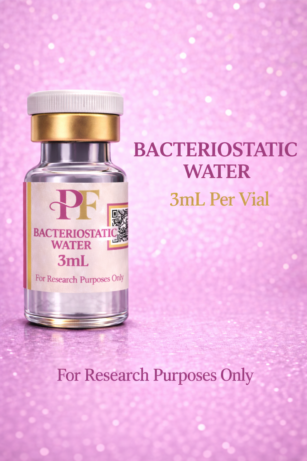 BacWater 3mL Bacteriostatic Water - Image 1